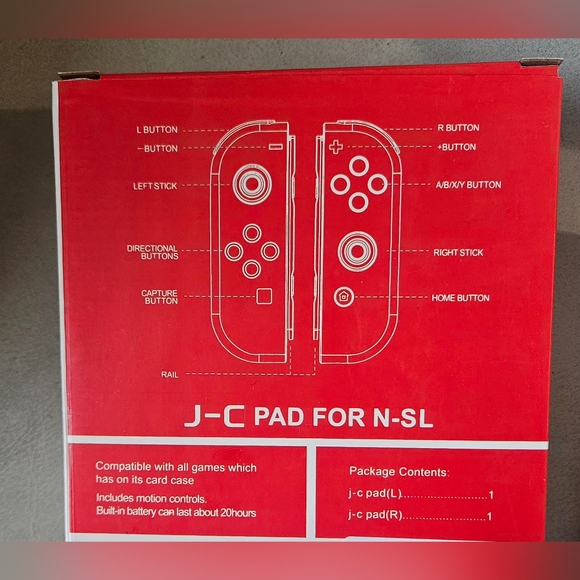 🩵💚Compatible with the Nintendo Switch Joy Con L & R Bluetooth Wireless Gamepad - Picture 2 of 2